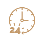 Guaranteed response within 24 hours